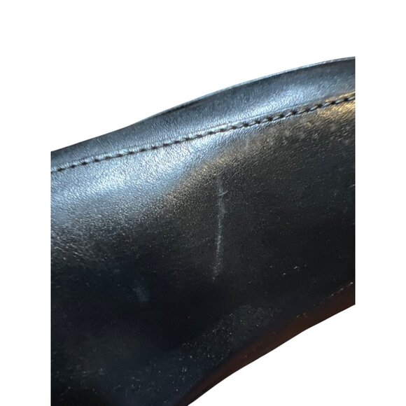 Clarks Black Leather Whiddon Pace Oxford Dres Shoe Size 8 Extra Comfort Sole - Picture 4 of 7